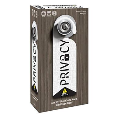 Imagem de Privacy - Adult Party Game | 18+ Board Game | Fun Drinking Game to play with Friends | Reveal your friends secrets with the hilarious Privacy Card Game | Anonymously Answer NSFW Questions