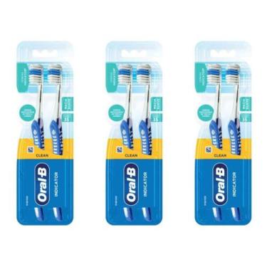 Imagem de Kit C/03 Oral B Indicator Plus 35 Escova Dental C/2