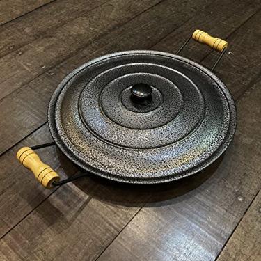 Imagem de Disco de arado com Tampa Ideal Para Porção Rústico (41 cm)