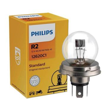 Imagem de Lâmpada Philips Standard 40W 12V P45t-41 R2 Farol