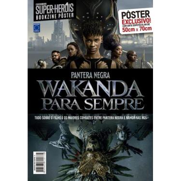 Imagem de Pôster - Pantera Negra - Wakanda Para Sempre - Arte A - Editora Europa