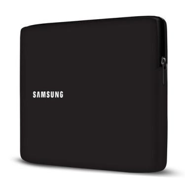 Imagem de Capa Para Notebook Em Neoprene - Cn - Samsung Branco - 17 Polegadas -