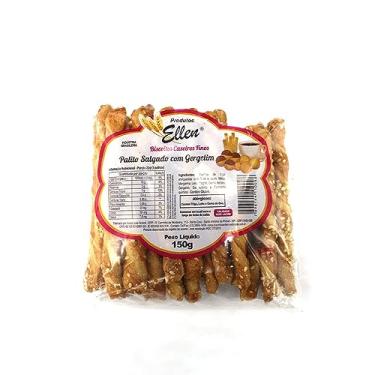 Imagem de Biscoitos Caseiros Palito Salgado com Gergelim Ellen 150g