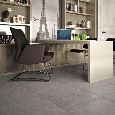 Imagem de Piso Vínilico em Placa Pietra Note Placa 61cm x 61cm x 3mm Casa Grassi - caixa com 3 Unidade - Notte