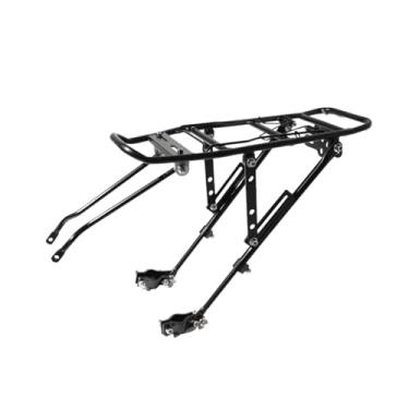 Imagem de YIJU Rack de bicicleta traseiro para 24 ''26'' 28 ''portador de quadros de bicicleta, rack universal de bicicleta, para ciclismo bicicleta dobrável