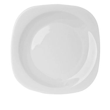 Imagem de Conjunto de Pratos Rasos Nadir Vidro Branco Opaline Plaza 12 peças