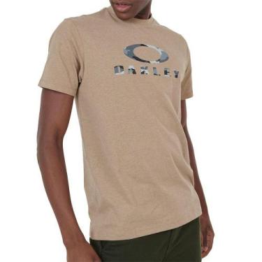Imagem de Camiseta Oakley Camo Ss Masculina Caqui