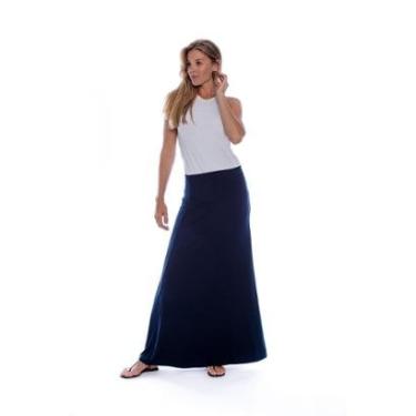 Imagem de Saia Longa Malha  SAZ Feminina-Feminino
