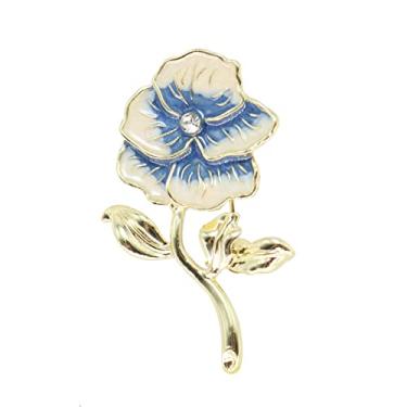 Imagem de Broche de flor de margarida esmaltado, lindo terno de flor de sol, alfinete, planta, gladdon, casaco de flor, alfinete, acessórios de roupas, joias de festa de casamento para mulheres e meninas, Liga