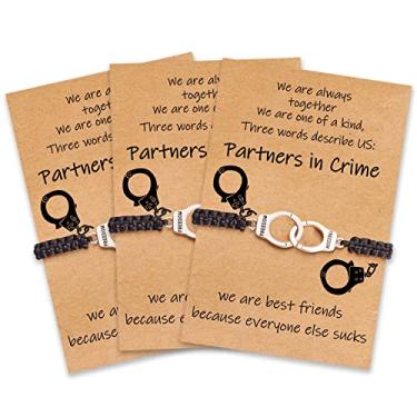 Imagem de DESIMTION para melhor amiga para mulheres BFF combinando algemas pulseiras de amizade , não conhecido, One Size, Metal, Não conhecido