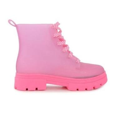 Imagem de Bota Infantil Feminina Pampili Isa Glee Rosa - 719001-Feminino