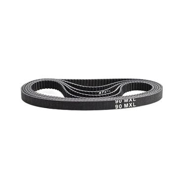 Imagem de Correia de sincronização Correia dentada mxl b108 b110 b111 b112 b113 largura 6/10mm correia síncrona 86mxl 88mxl 89mxl 90mxl passo 2.032mm Correia de acionamento de borracha(B110MXL Teeth110,5PCS_10M