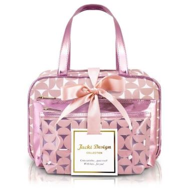 Imagem de Kit De Necessaire Com 3 Pçs Glitz Jacki Design Rosa