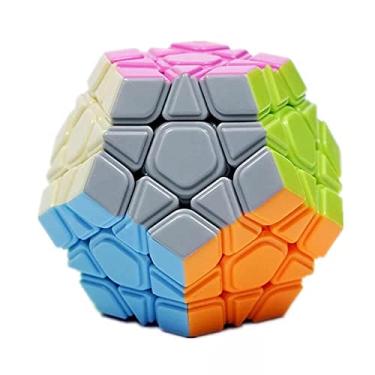Imagem de Moyu Meilong Cubo Magico Profissional Megaminx Stickerless Demolidor, Multicor