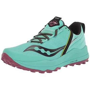 Imagem de Saucony Calçados Femininos de Corrida Xodus Ultra, Menta/Crepúsculo Frio, 5