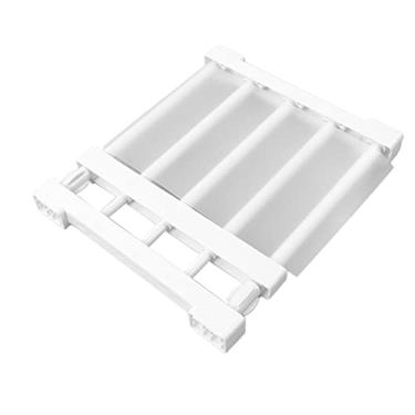 Imagem de Prateleira de Tensão de Armário DIY, Rack de Guarda-roupa Expansível Prateleira de Tensão de Armário Divisora ​​de Prateleiras Separadoras de Guarda-roupa Expansível Rack de