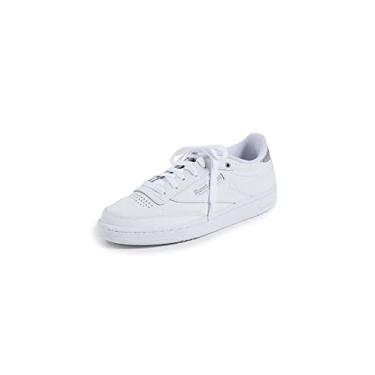 Imagem de Reebok Tênis Club Fashion, Ftwr Branco/Ftwr Branco/Prata Met., 41