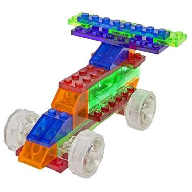 Imagem de Blocos de Montar 4 em 1 Carros, Laser Pegs, Colorido