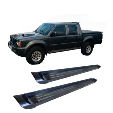 Imagem de Estribo L200 Gl/gls Plataforma De Aluminio Preto L-200 - HOZZ