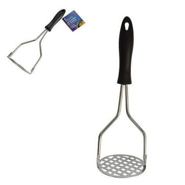 Imagem de Amassador De Batatas 24,5Cm Inox Cb Plastico -140301 - Etilux