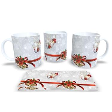 Imagem de Canecas de Porcelana Branca Personalizadas Natal 6 (Mod.112)