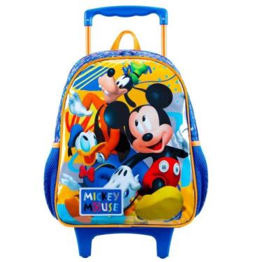 Imagem de Mochila de Rodinha Escola Mickey Mouse Original Disney 90 - Xeryus