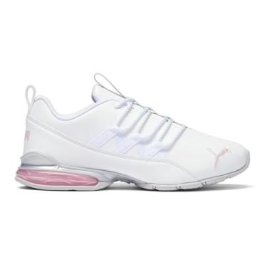 Imagem de PUMA - Tênis feminino Riaze Prowl Sl Speckle, Branco, 41