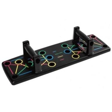 Imagem de Prancha Para Flexão De Braço Liveup, Preto
