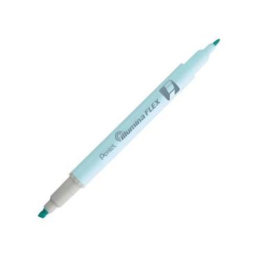 Imagem de Marca Texto Illumina Flex Ponta Dupla Pentel Escolha a Cor, VERDE