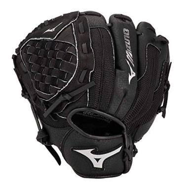 Imagem de Mizuno Luvas de beisebol GPP1050Y3 Prospect Series PowerClove, 26,6 cm, mão esquerda, Black Tartan Flex Web