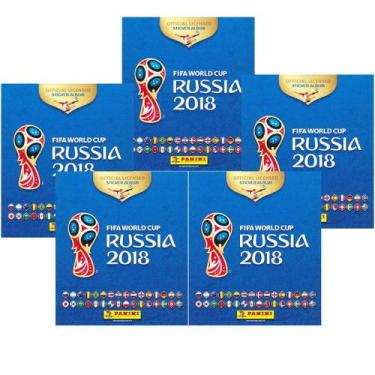 Imagem de Álbum Copa do Mundo Rússia 2018 Vazio Kit 5 Unidades - Panini