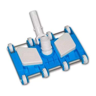Imagem de Aspirador Plástico 8 Rodas Para Piscina - Globalmar