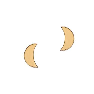 Imagem de Brinco semijoia modelo lua - JHOÁ