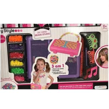 Imagem de Kit Miçangas com Maleta MY STYLE DIY HAND BAG Beads Multikids BR1273 R