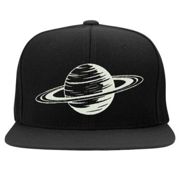 Imagem de Boné Bordado - Saturno Saturn Astronomia Astrologia Universo - HIPERCA