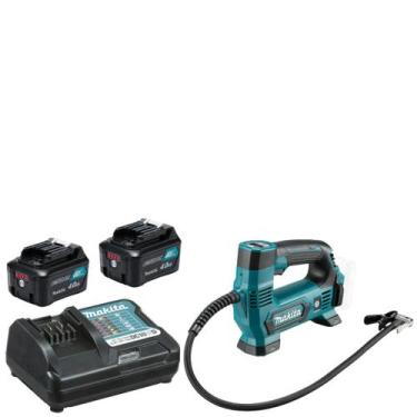 Imagem de Mini Compressor 12v Mp100 Makita 2 Baterias 4ah E Carregador