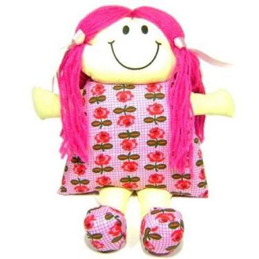 Imagem de Boneca de Pano - Multicolorida - 100% Artesanal