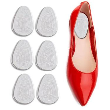 Imagem de KIT 3 Calcanheiras Slim Protetor de Silicone para Absorver Impacto Esp