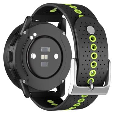 Imagem de U-LIMVE Pulseira de relógio para Suunto 9 Peak/9 Peak Pro/5 Peak/Race/vertical, pulseiras de silicone de 22 mm para Garmin Venu 3/Venu 2/Vivoactive 4/Forerunner 265/Forerunner 255