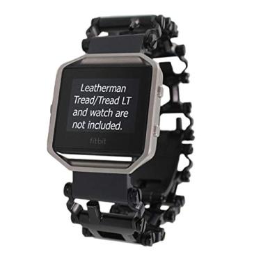 Imagem de BestTechTool Adaptador de relógio compatível com LeATHERMAN TREAD e compatível com Fitbit BLAZE, Versa e Versa 2 - adaptador BTT (leitura, aço inoxidável)