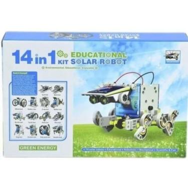 Imagem de Kit Educacional Robô Solar 14 Em 1 - Mx