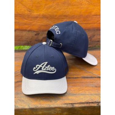 Imagem de Boné Aztec Strapback Escrita Baseball Azul Marinho