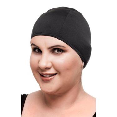 Imagem de Touca Natação Preto - Stewardess, Preto, P