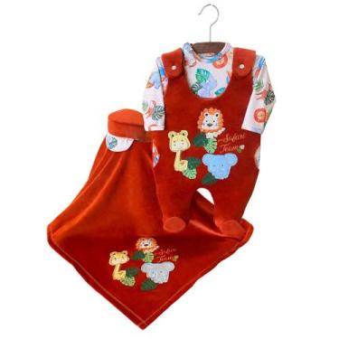 Imagem de Saida Maternidade Animais 022-157 - PEQUENO ANJO, Laranja, RN