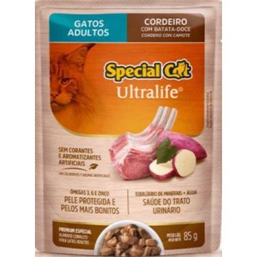 Imagem de Saches adulto cordeiro gato special cat 85g - SPECIAL DOG