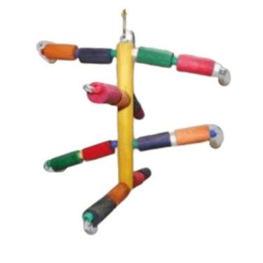 Imagem de Balanço Catraca Colorido - Tipo Luxo - Pinguim-Artesanatos