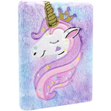 Imagem de Diário Felpudo Unicornio Mix Rs/Rx - Paluma
