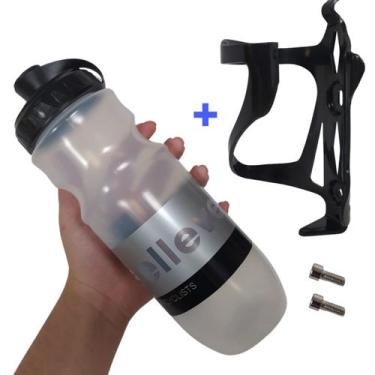 Imagem de Kit Suporte 125g + Garrafinha Caramanhola Bike 650ml - ELLEVEN ORIGINA