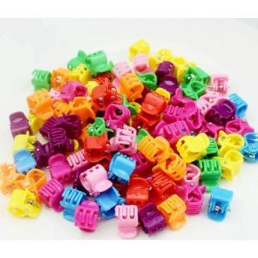 Imagem de Kit com 10 mini presilhas de cabelo infantil - Poderosa Sempre