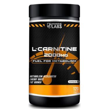 Imagem de L-CARN L-Carnitine 2000Mg 120 Cápsulas - Anabolic Labs
